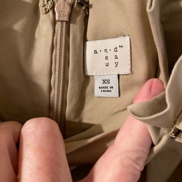 A New Day From Target Khaki Paperbag Skirt - Picture 5 of 10